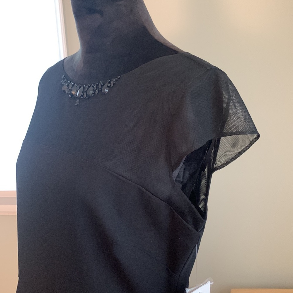 NWT Black Cocktail Dress - Picture 4 of 10